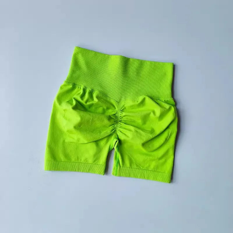 Women High-Waist Yoga Sports Shorts