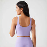 Women Shockproof Sports Bra Crop Top