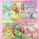 Kids DIY 3D Miniature Sticker Set