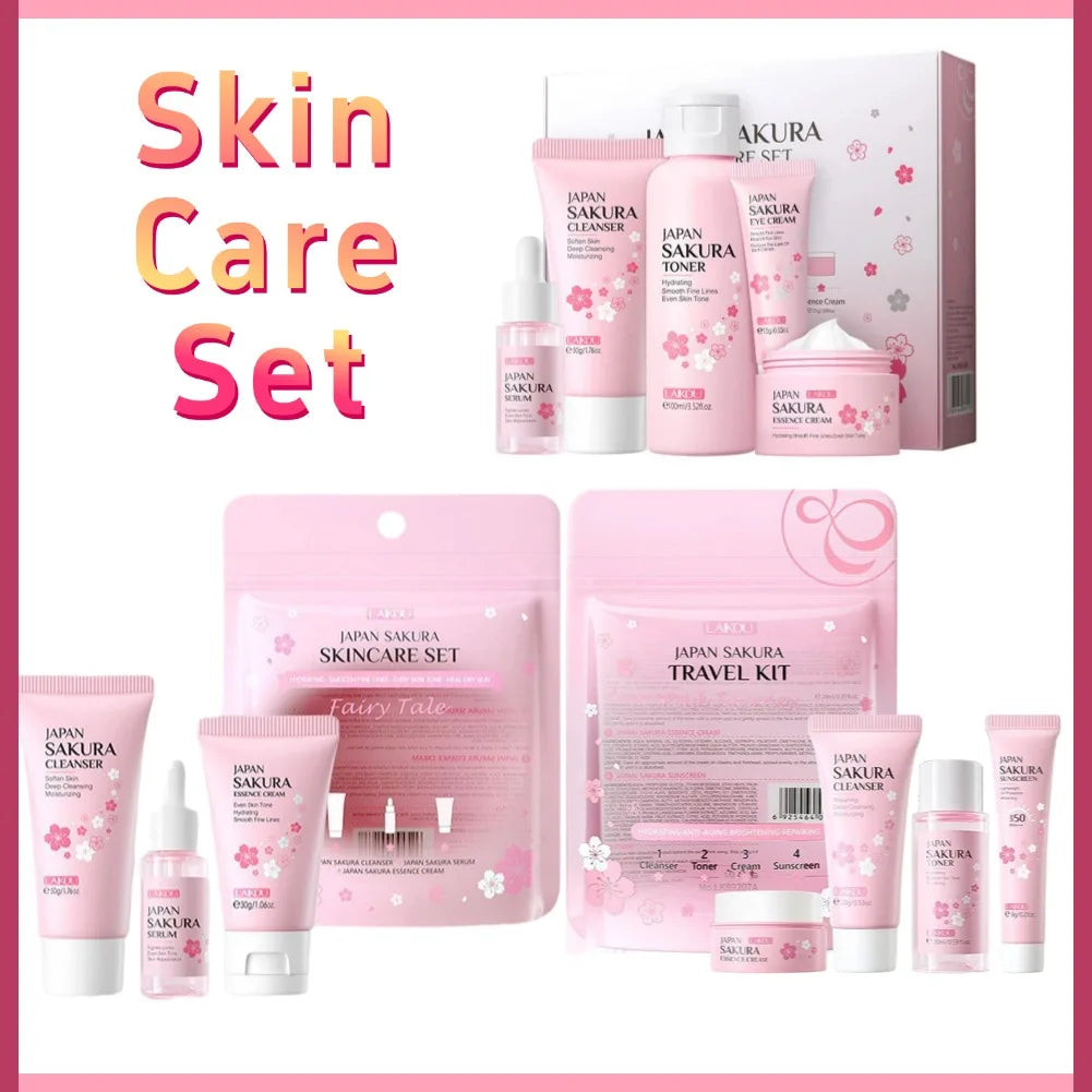 Sakura Skin Care Set