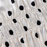 Bella Polka Dot Ruffle Blouse