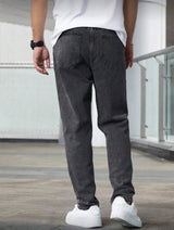 Heritage Washed Straight Jeans