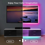 Smart Bluetooth LED Strip Lights – App & Remote Control