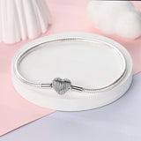 Sterling Silver Heart Bracelet
