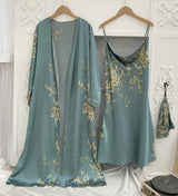 Women Bridal Satin Robe Set