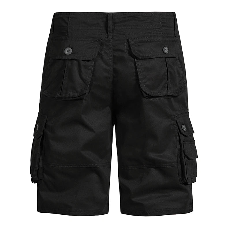 Men Multi-Pocket Cargo Shorts