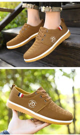 Men’s Summer Canvas Slip-On Sneakers