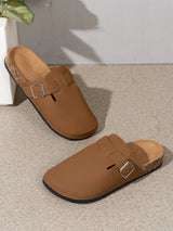 Men’s Solid Color Mules