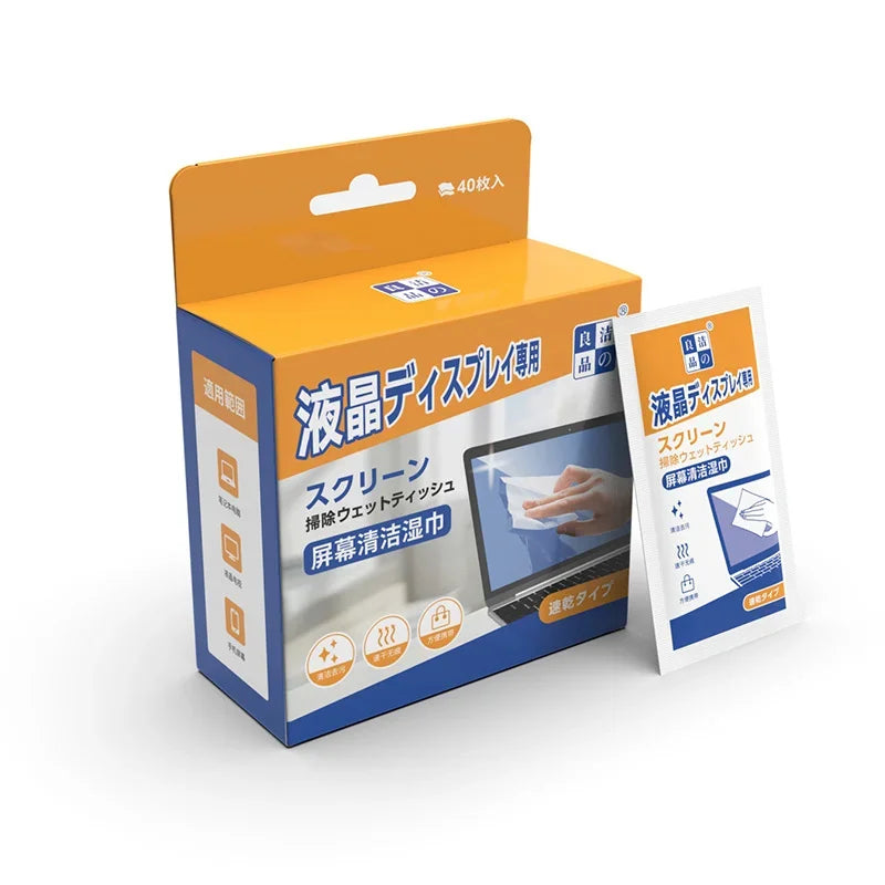 PC & Screen Cleaning Wipes (40 Pack)