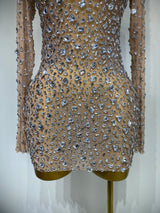 Women's Sparkling Party Mini Dress