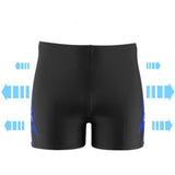 Men's Plus Size Printed Swim Trunks