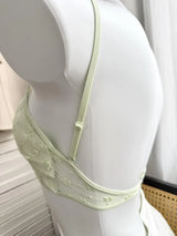 Seamless Lace Bra