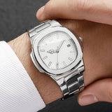 Men’s Square Dial Business Quartz Watch