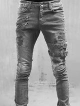 Men's Plus Size Straight Jeans 2025