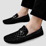 Men Breathable Handmade Leather Loafers