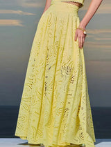 Women's Sleeveless Skirt Set