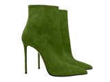Suede Stiletto Boots