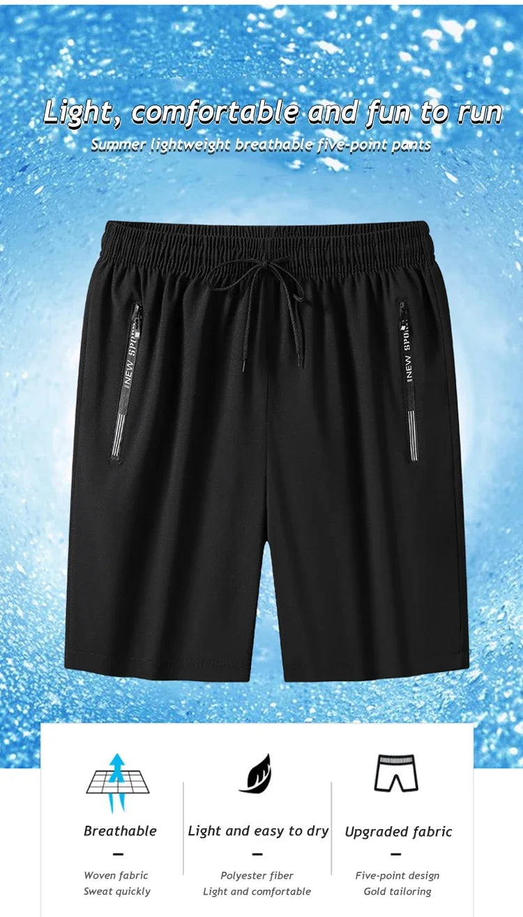 Plus Size Men's Summer Work Shorts – Loose Fit