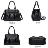 Triple Compartment Tote Bag