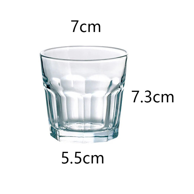 Transparent Glass Drinkware Cup