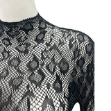Women Lace Fishnet Club Jumpsuit