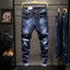Apex Ripped Straight Jeans