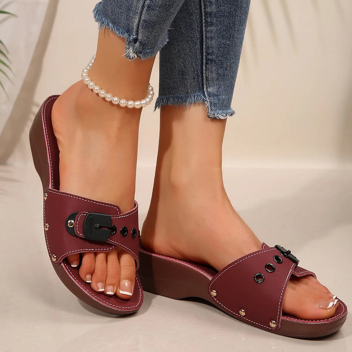 Pearl Pointed Slingback Heels – Summer 2025