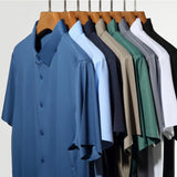 Men Stretch Short Sleeve Shirt
