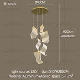 Modern LED Chandelier Pendant Lamp