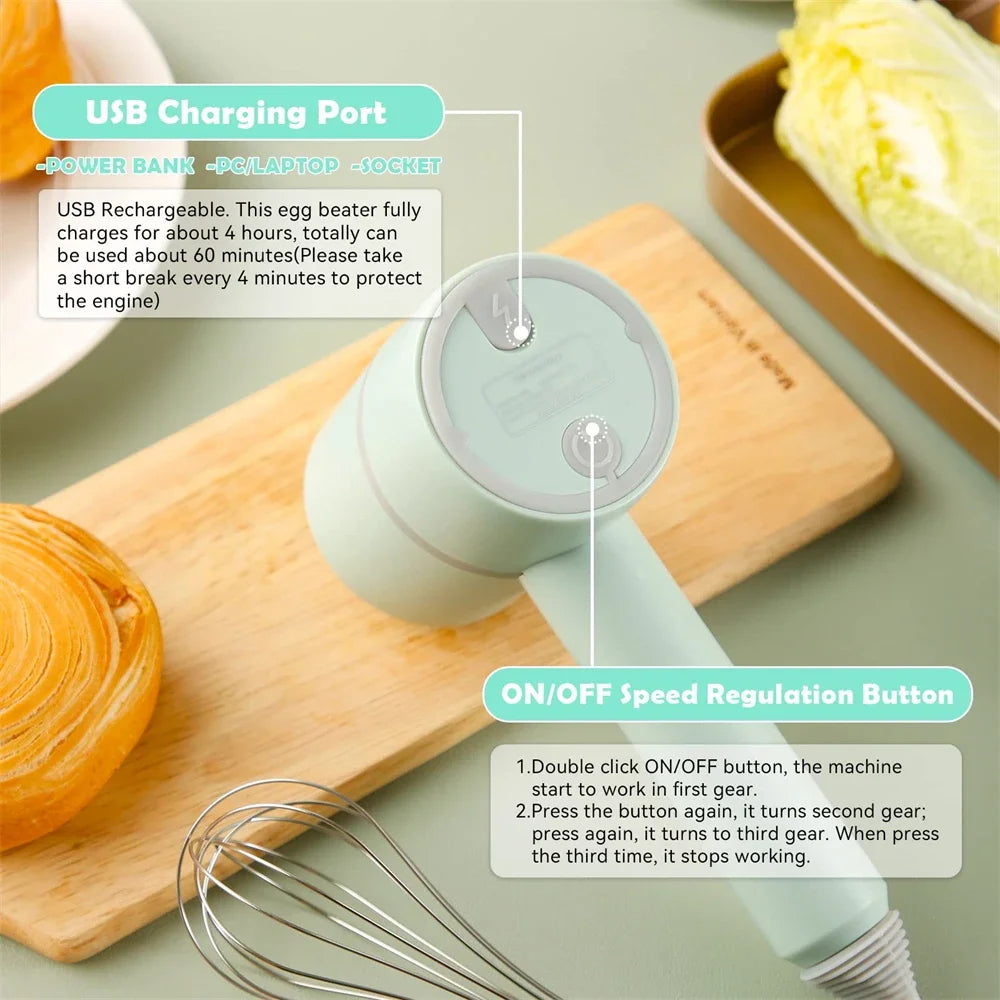 Portable Food Processor Set