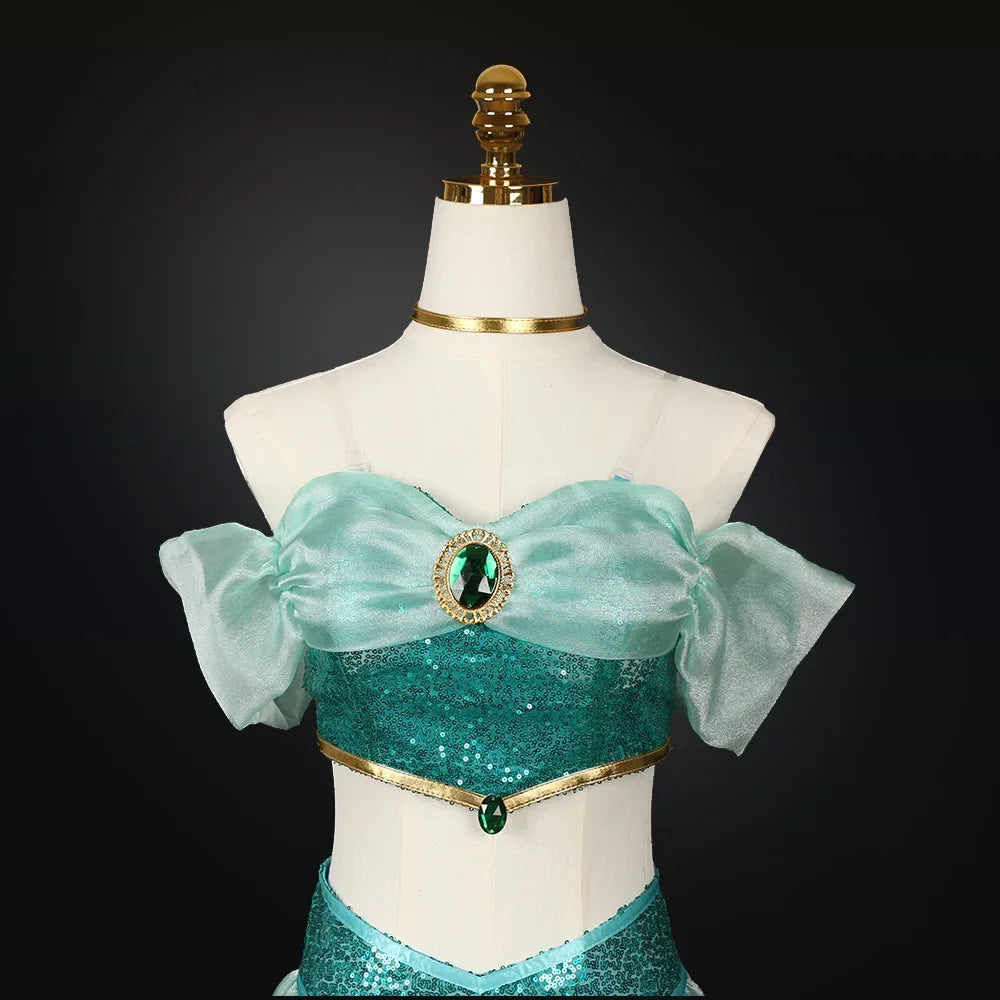 Jasmine Princess Cosplay Dress