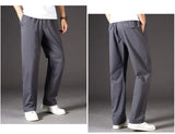 Men's Plus Size Cargo Pants – 6XL Summer Cotton