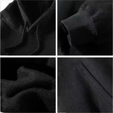 Plus Size Women's Hoodie – Relaxed Black Sweatshirt