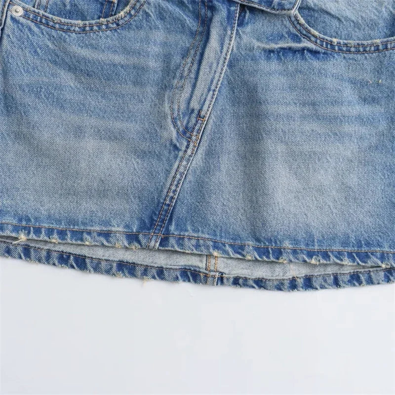StreetMini™ – Chic High Street Mini Skirt (Casual Y2K Design)