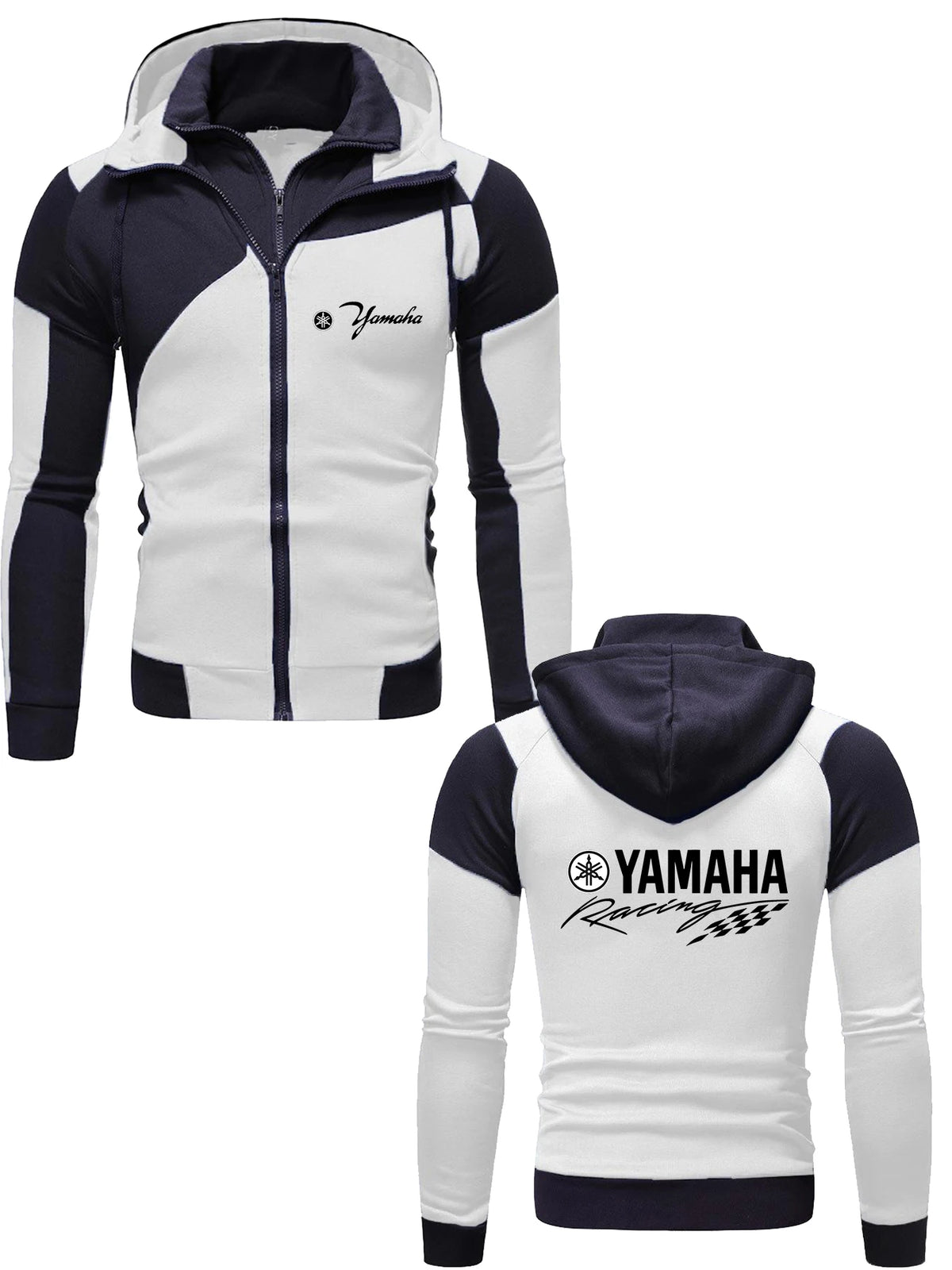 Yamaha Logo Zip-Up Hoodie
