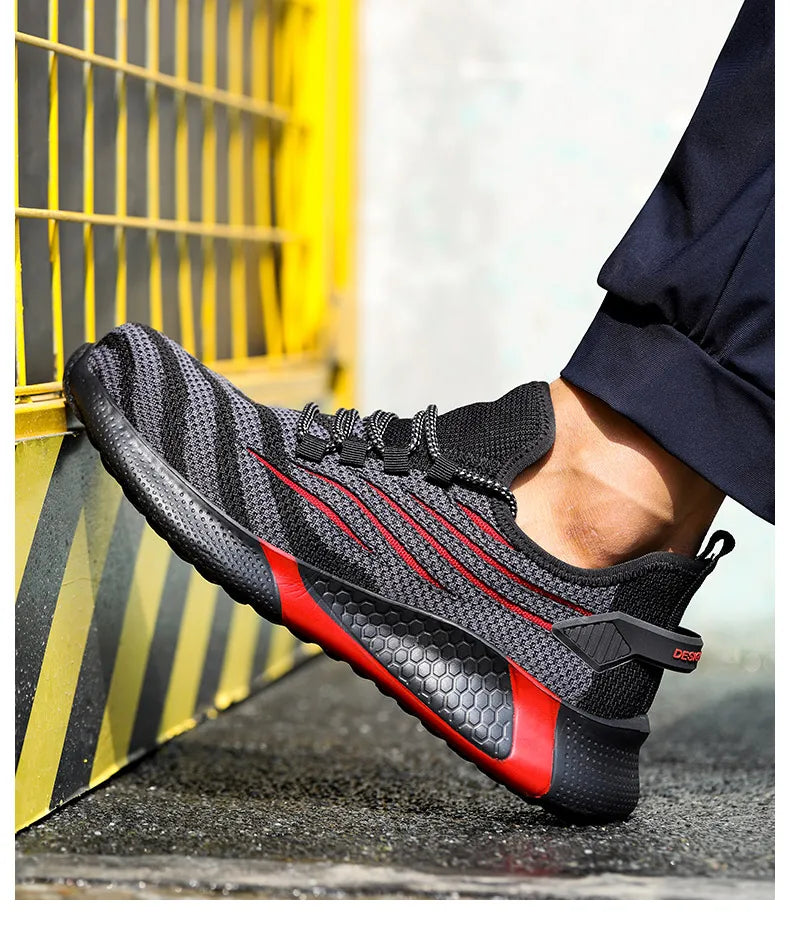Men Lightweight Indestructible Work Boots