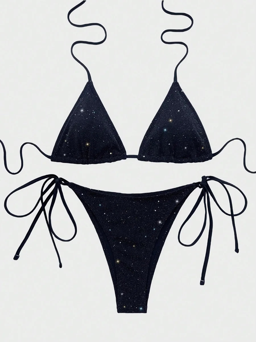 Sparkling Halter Bikini