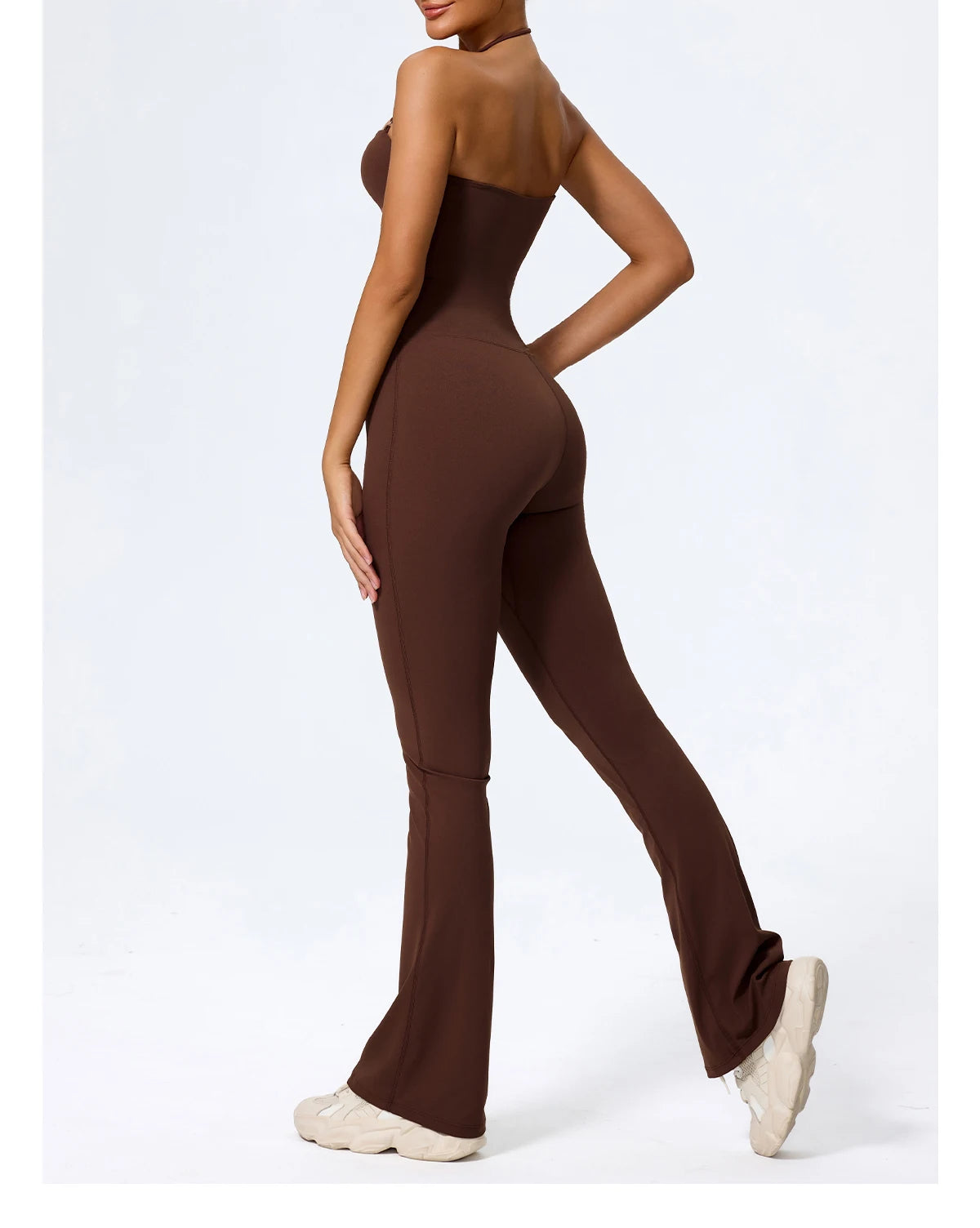 Elevate Backless Active Jumpsuit