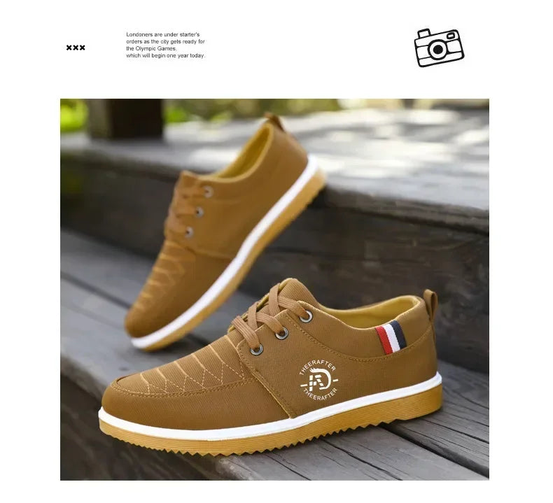 UrbanLift™ Men’s Platform Canvas Sneakers