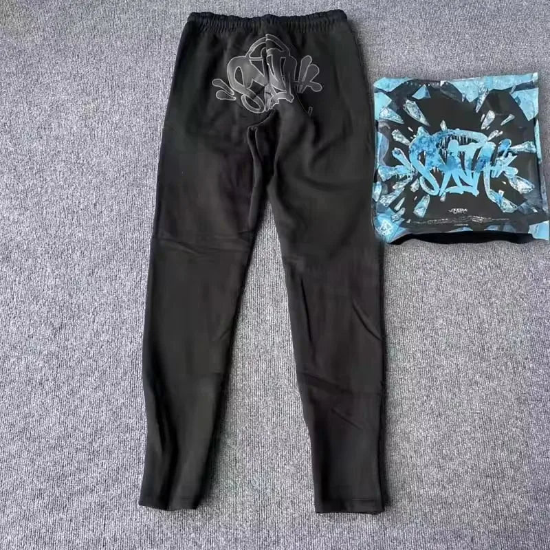 Men Cotton Hoodies Jogger Set