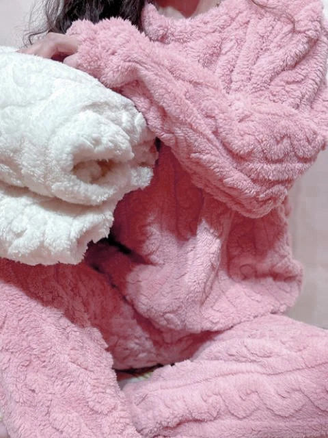Women's Velvet Pajama Set
