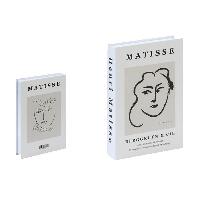 Minimalist Luxury Fake Book Decor