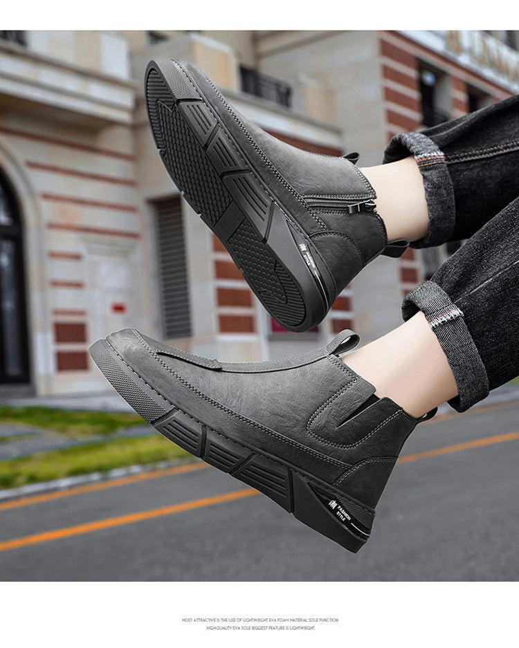 Men’s High-Top Spring & Autumn Board Boots