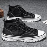 BritFlex™ Men’s High-Top Canvas Sneakers