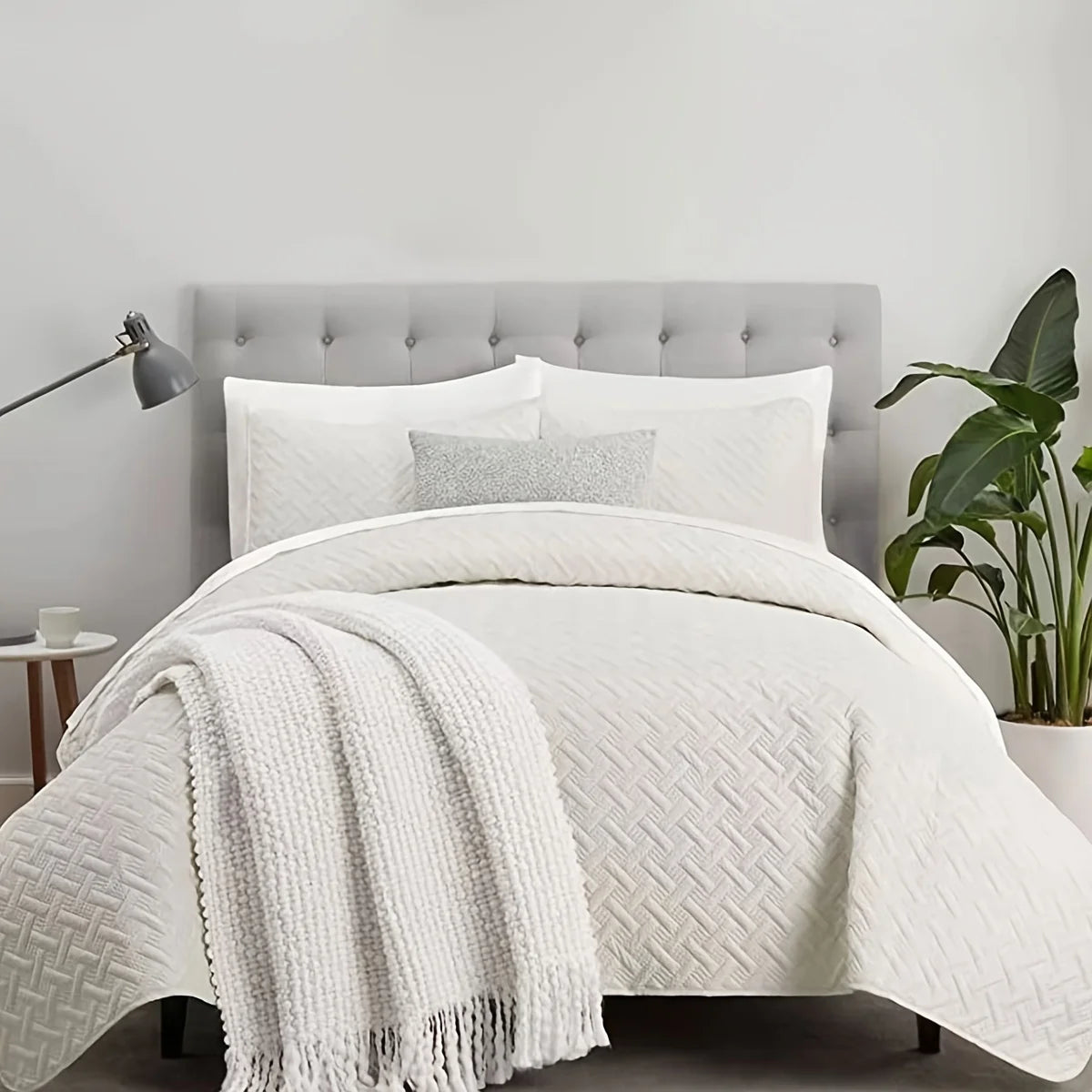 Solid Color Bedspread