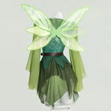 Medieval Green Elf Cosplay Dress