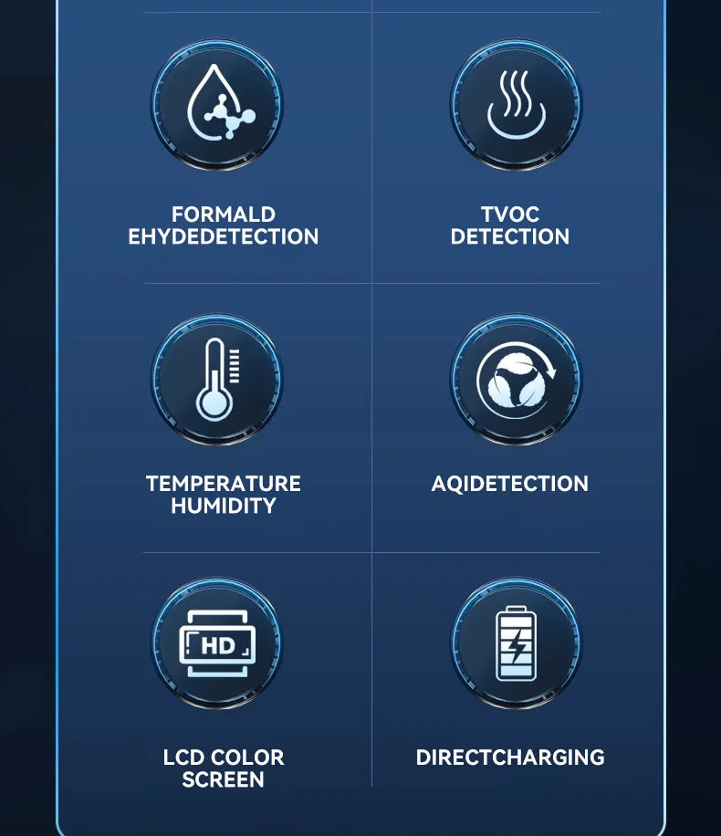 10-in-1 Air Quality Detector