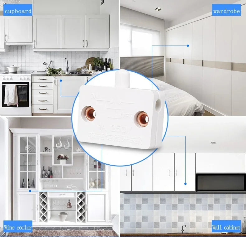 Closet Cabinet Light Switch