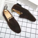 Men’s Suede Driving Mules