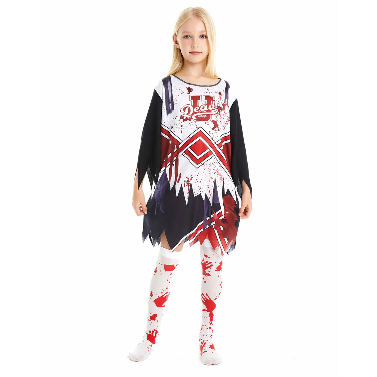 Kids Horror Cheerleader Costume